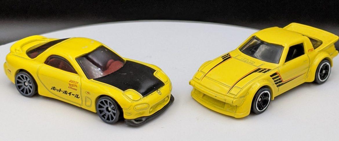 Mazda RX7’s Yellow