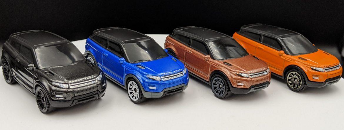 Range Rover Evoque’s