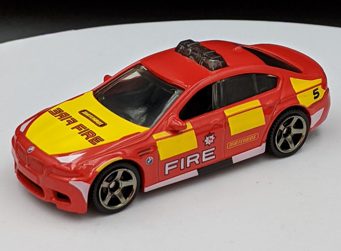 BMW M5 Fire Livery