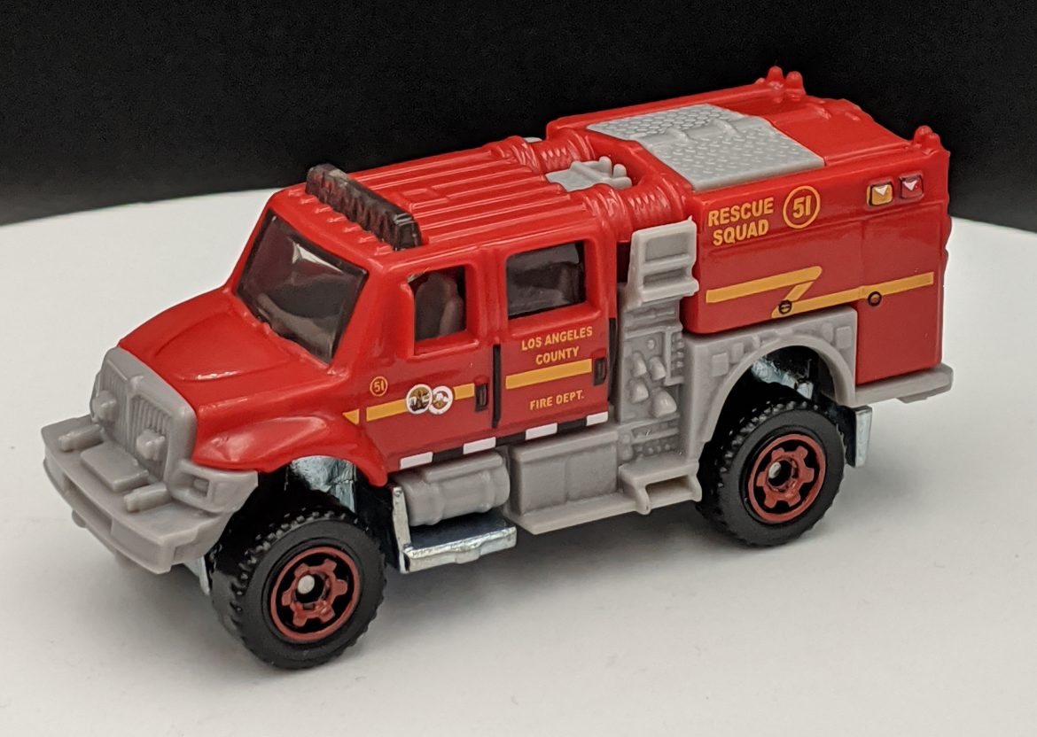 International Brush Fire Truck