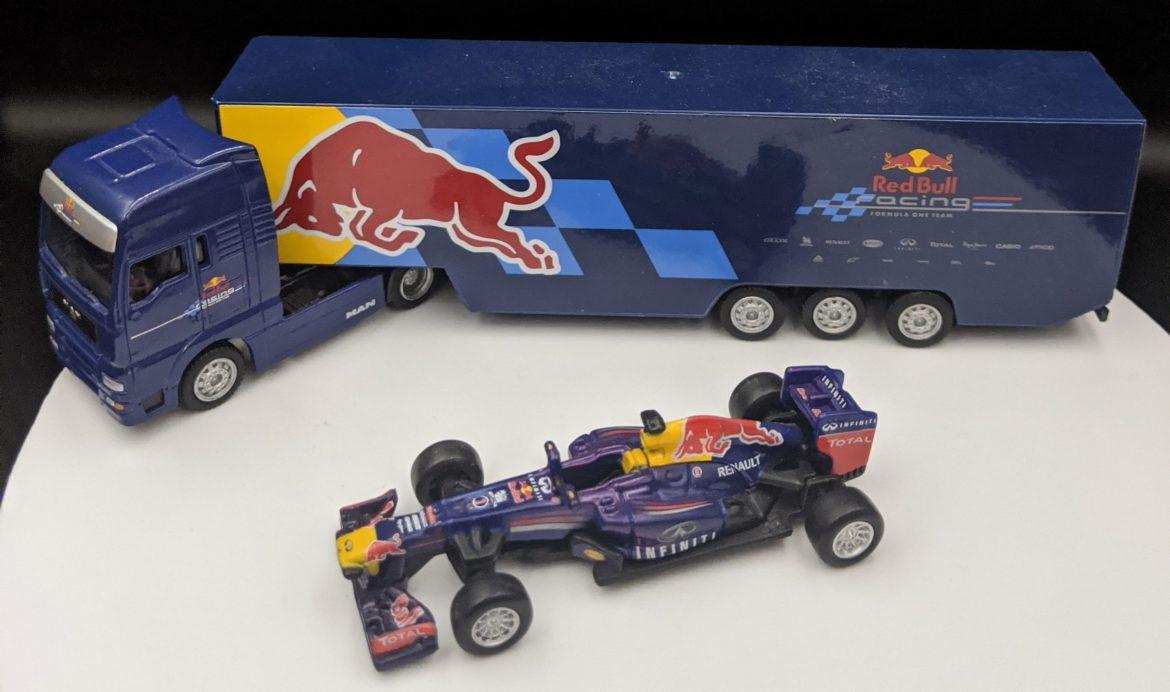 Red Bull F1 and Transporter