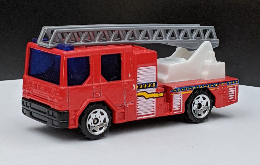 Dennis Ladder Fire Truck