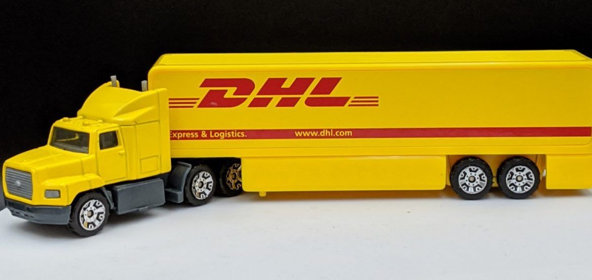Ford Aeromax and DHL Trailer