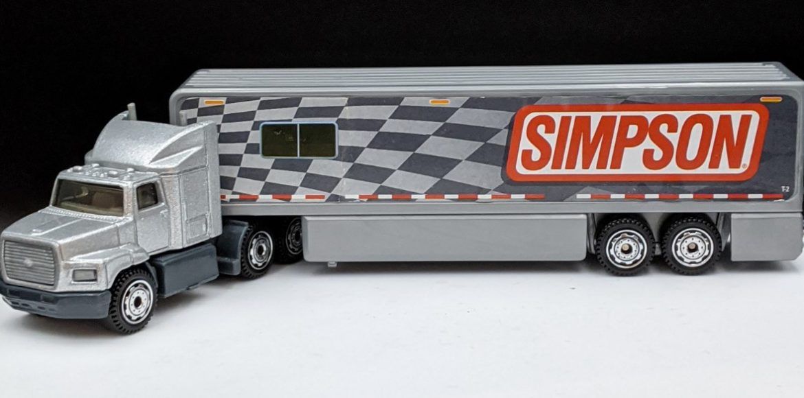 Ford Aeromax and Trailer Simpson Livery