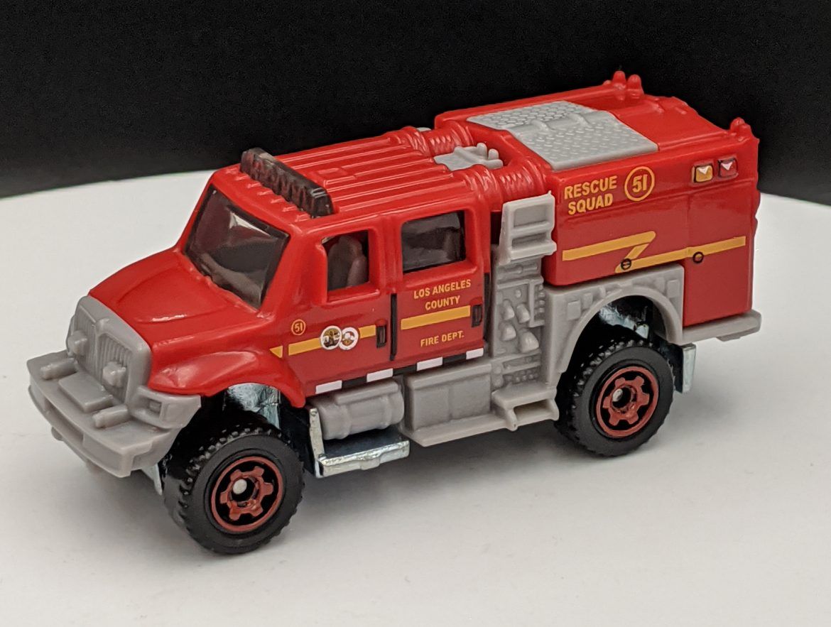 International Brush Fire Truck