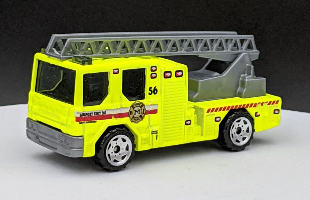 Dennis Ladder Fire Truck