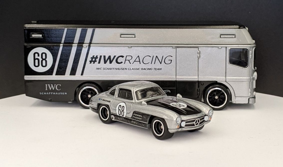 Mercedes Benz 300SL IWC Livery and Race Truck