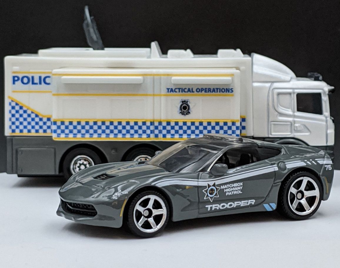 Chevy Corvette Police Livery