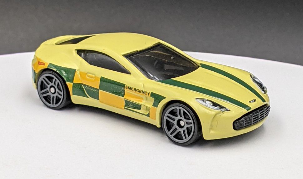 Aston Martin One77 in Emergency Livery