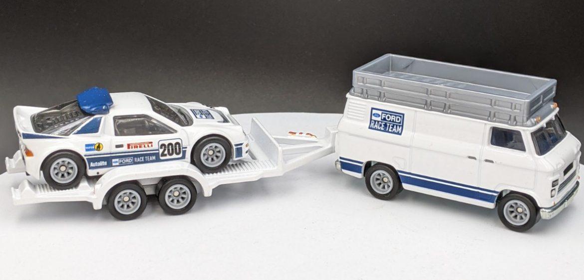 Ford RS200 and Rally Van