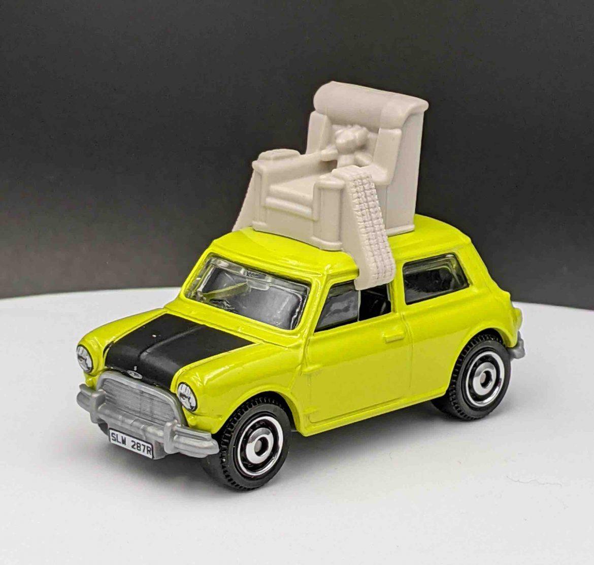 Austin mini Mr Bean (extra details)