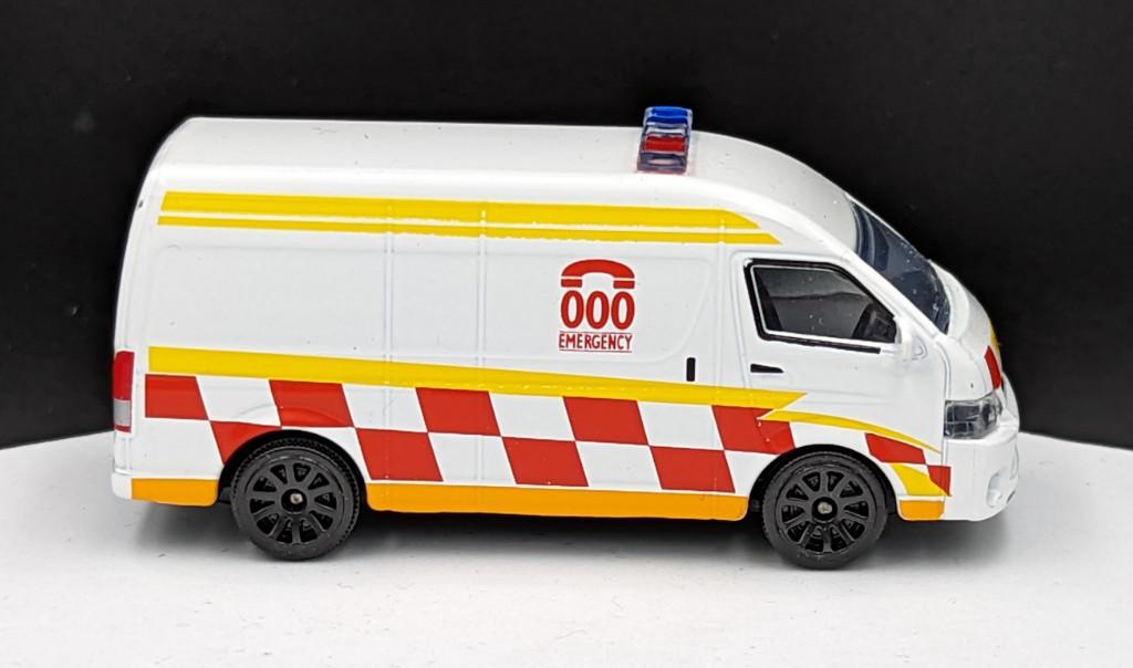 Toyota Hiace Aus Emergency Livery