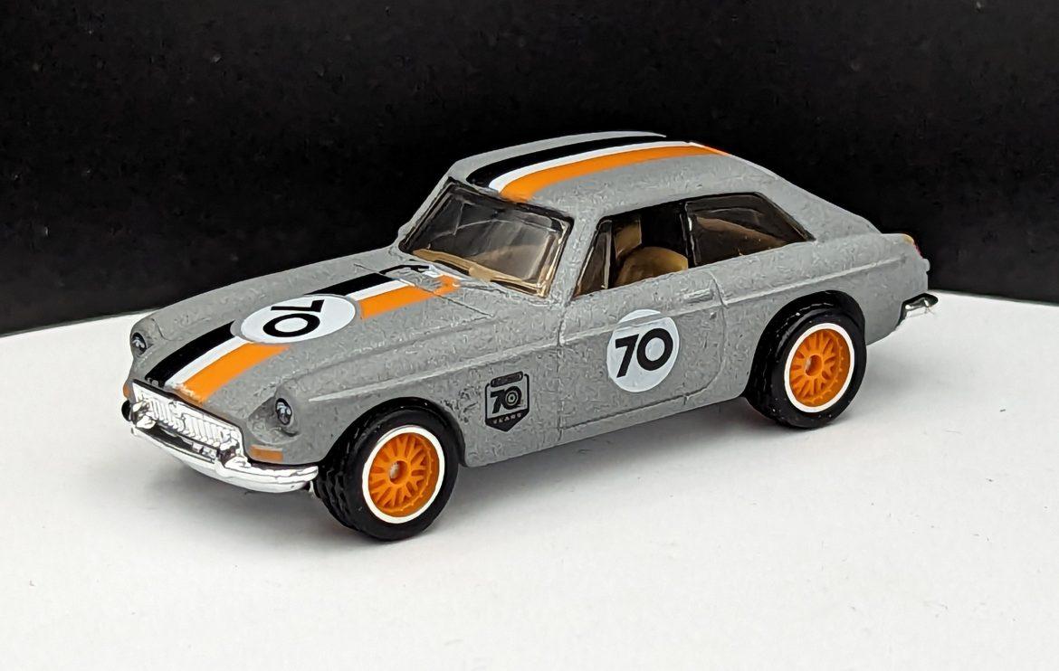 MG B GT MB 70th Anniversary Livery