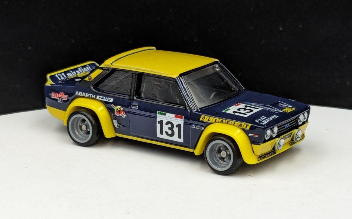 Fiat 131 Arbart Oili Fiat Livery