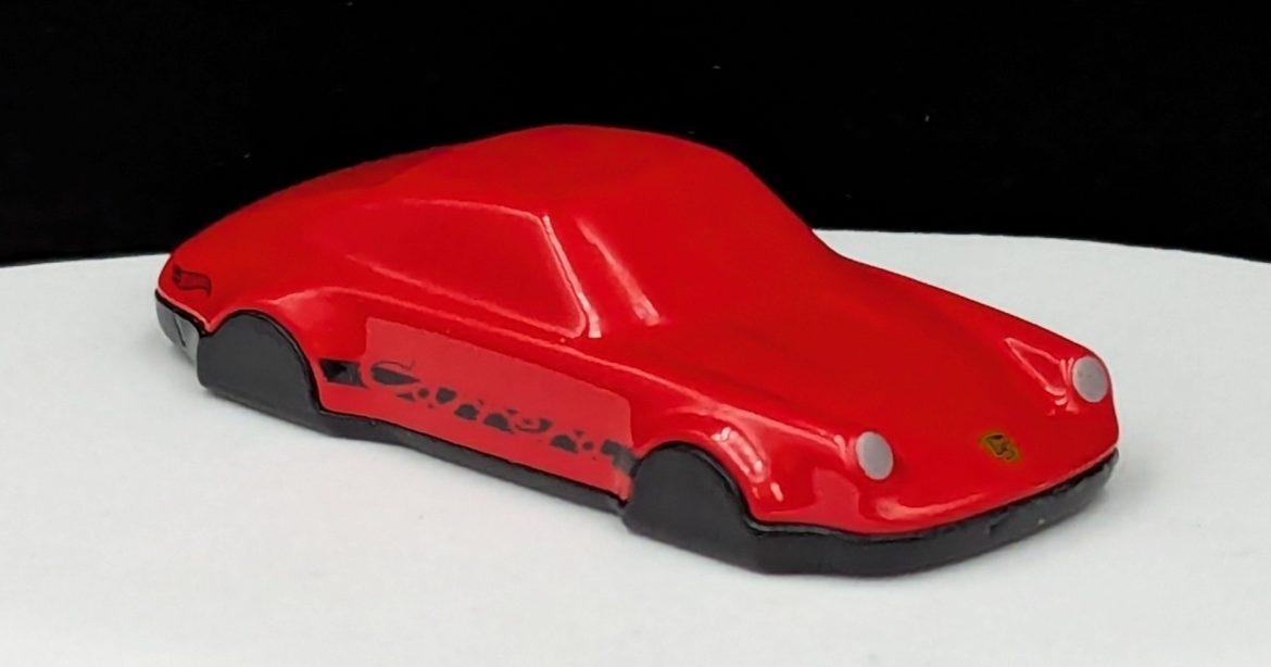 Porsche 911 Silhouette Key Ring HW