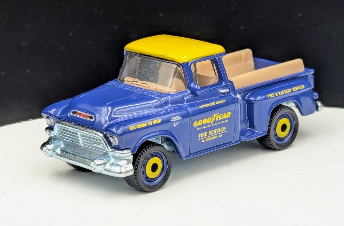 57 GMC Stepside Good year livery