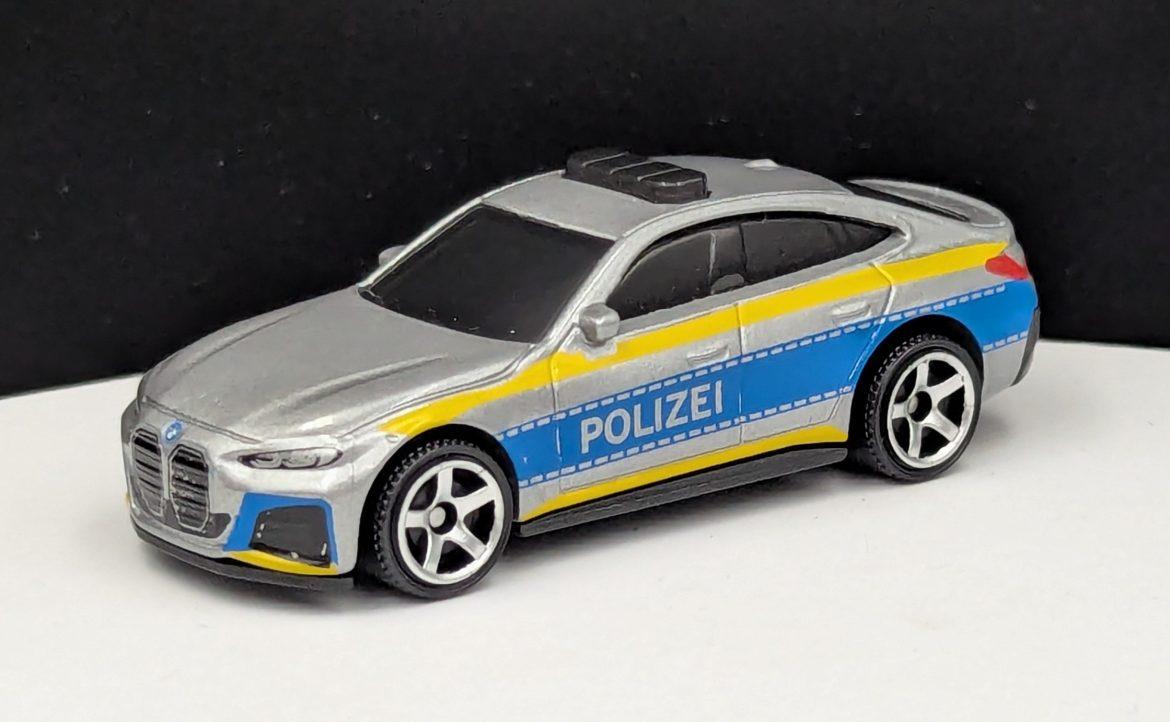 BMW i4 German Police Livery